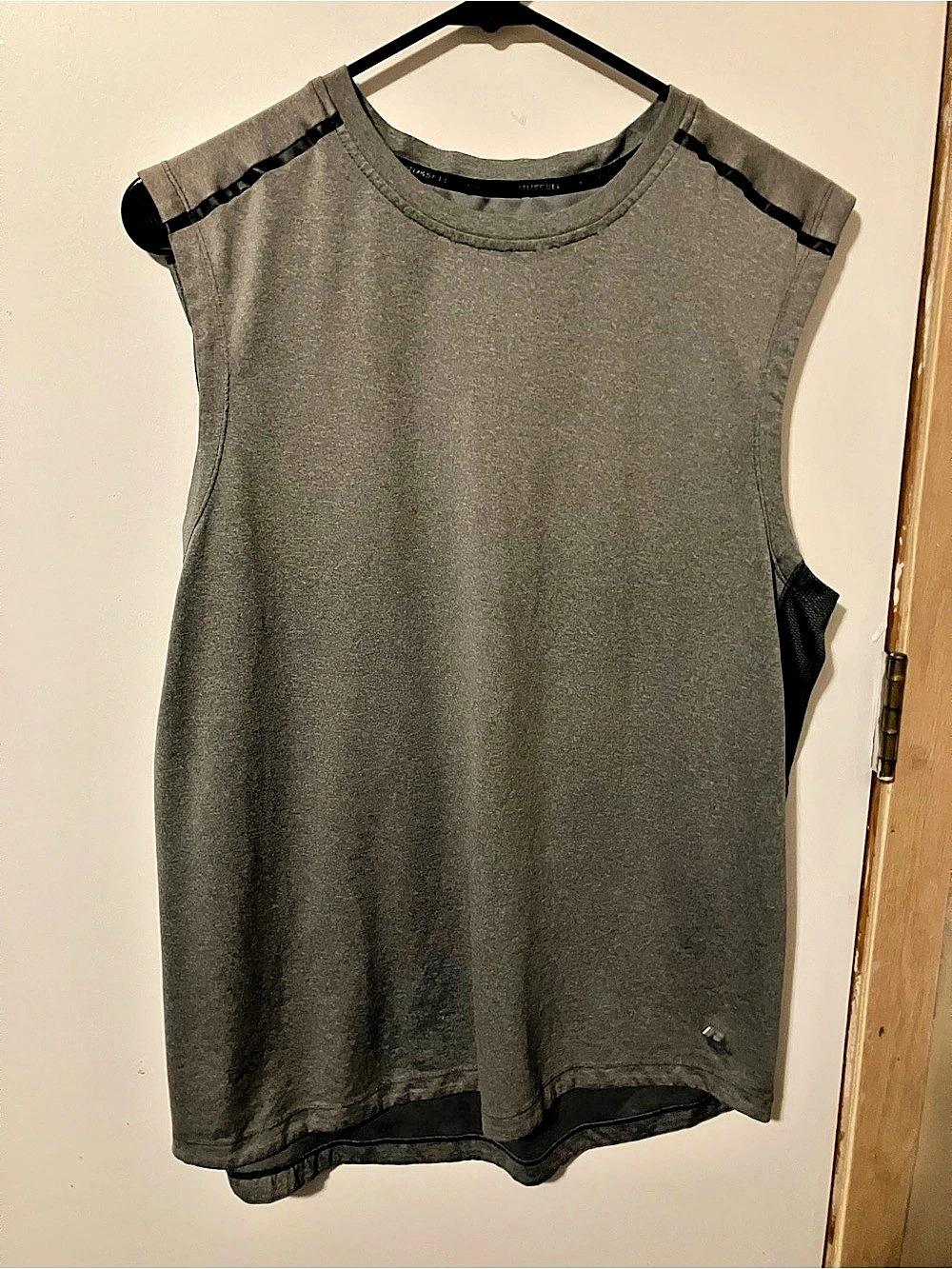 RBX On The Run Tank Gray Sleeveless Muscle Tee